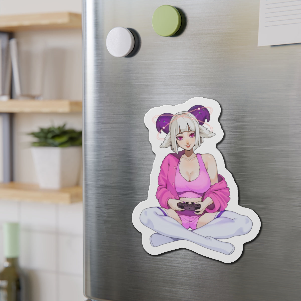 Cozy Gamer Bobamai Magnet