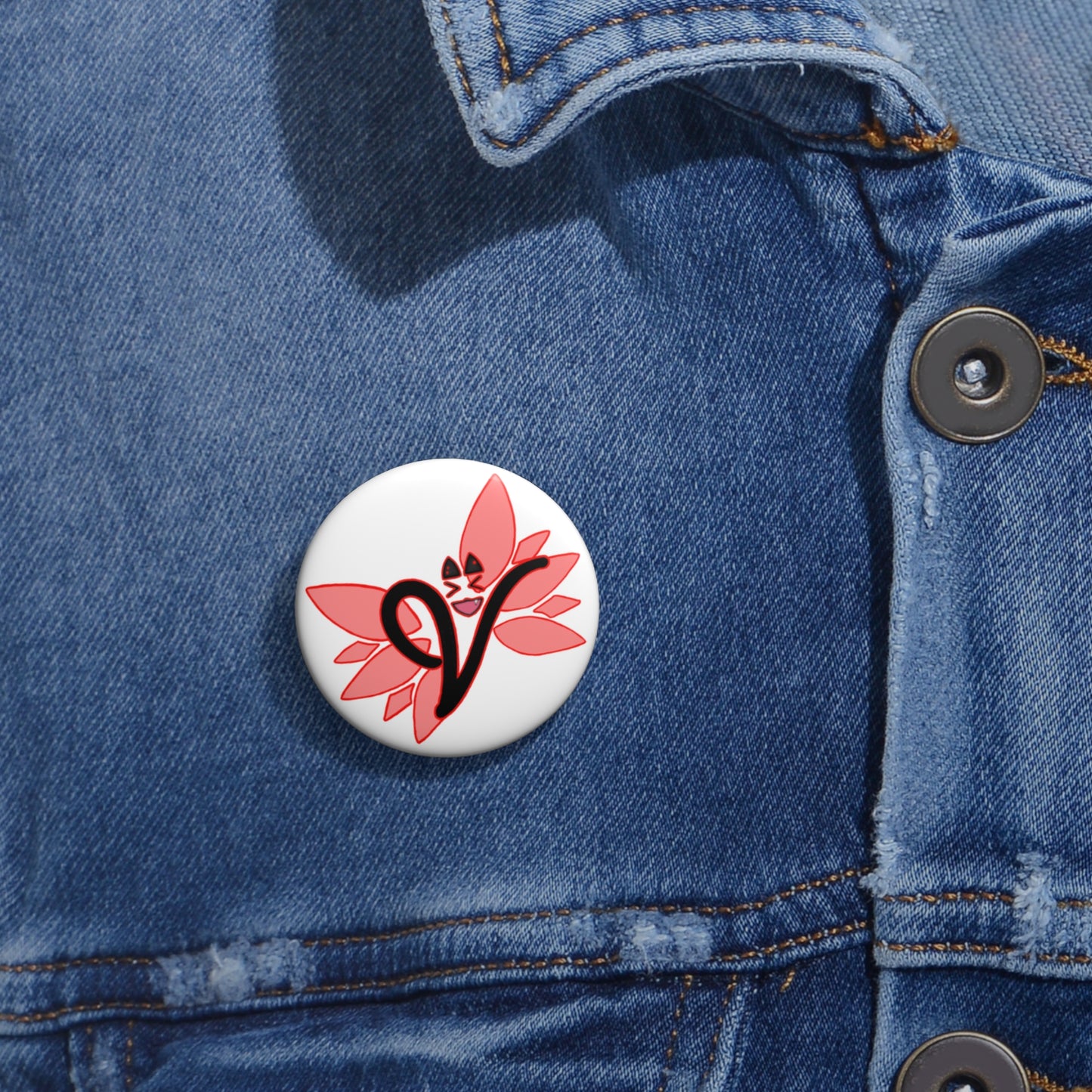 Vixie Logo Pin