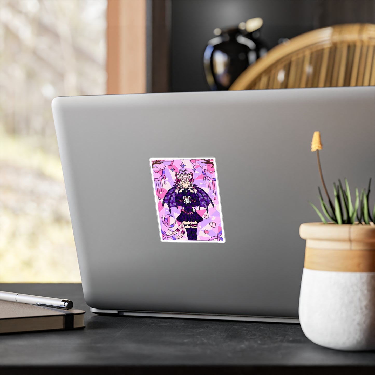 Stained Glass Vtuber Sticker