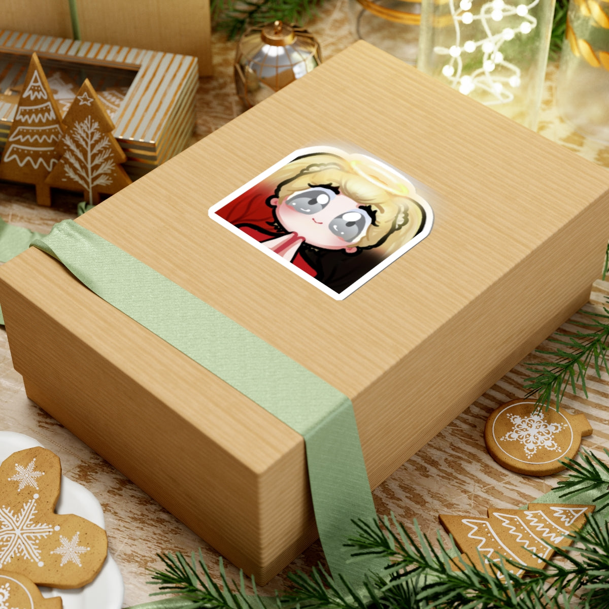 itzzrenz Angel Sticker