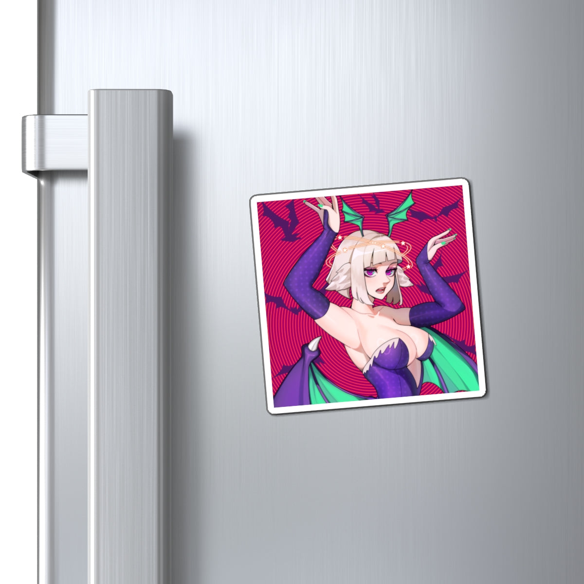 Bobamai "Devilish Pose" Magnet