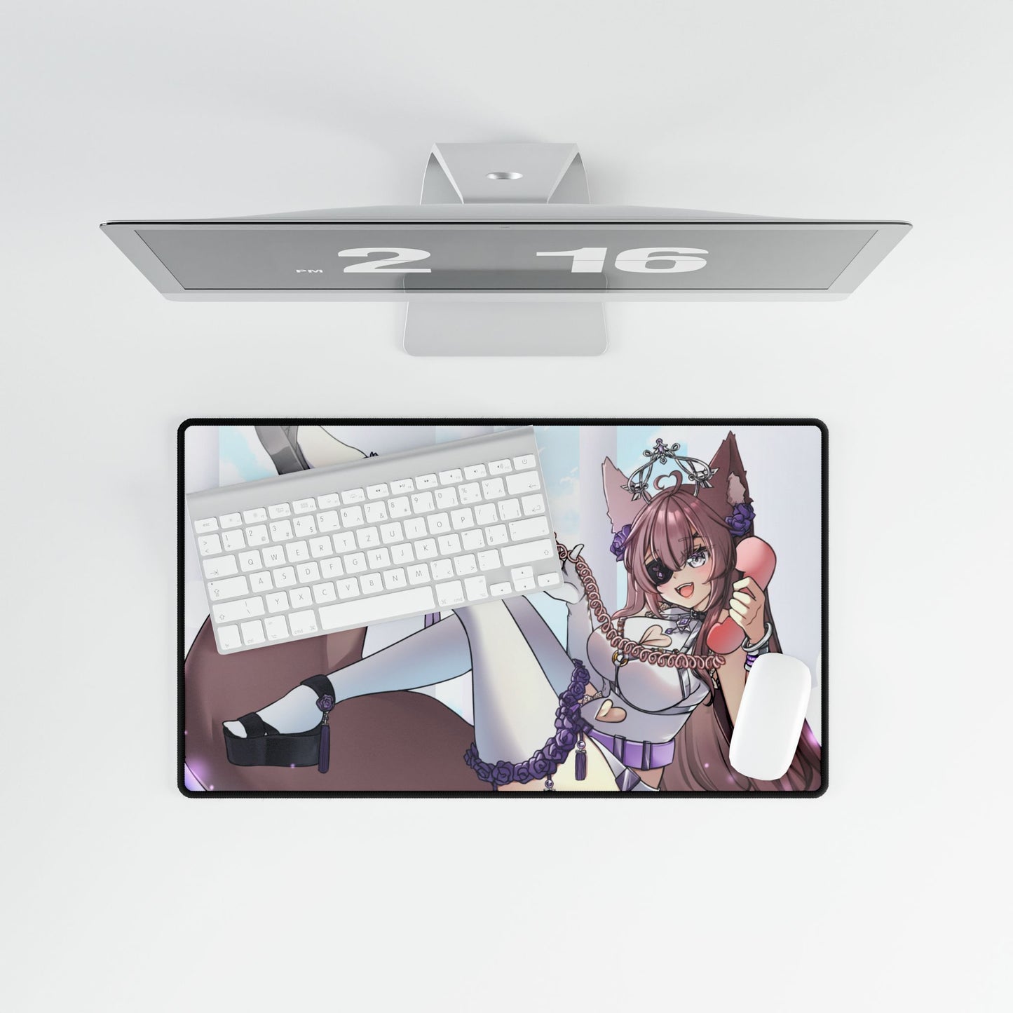 Canin Rose “Call Me” Deskmat