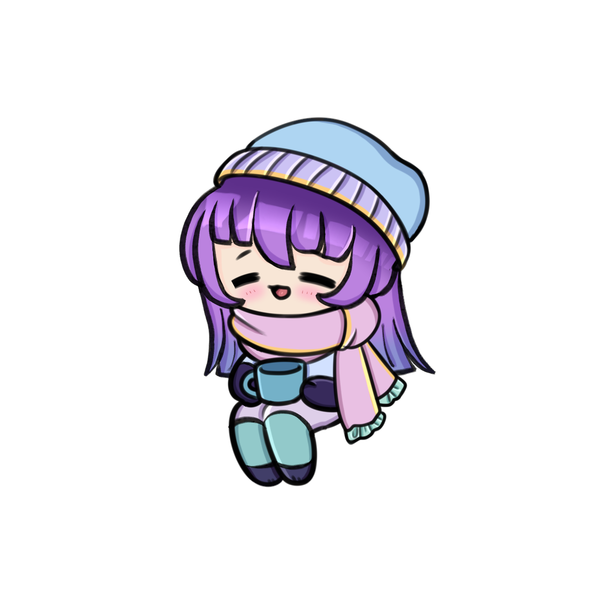 ZerosOcean Cozy Keychain