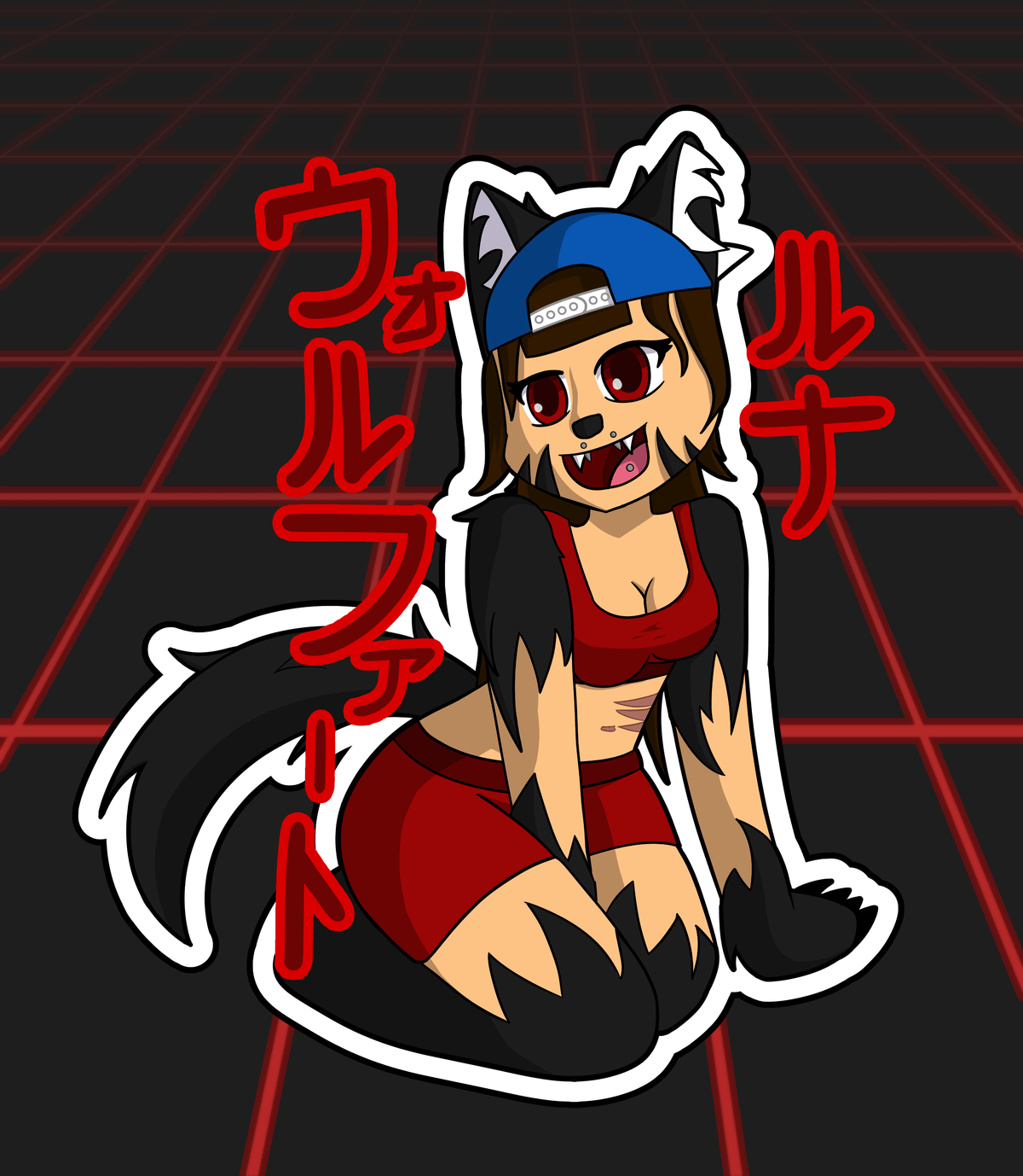 Luna Wolfhart - KatDragonz