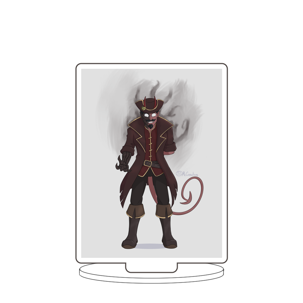 Captain Runthiel "Menacing" Standee