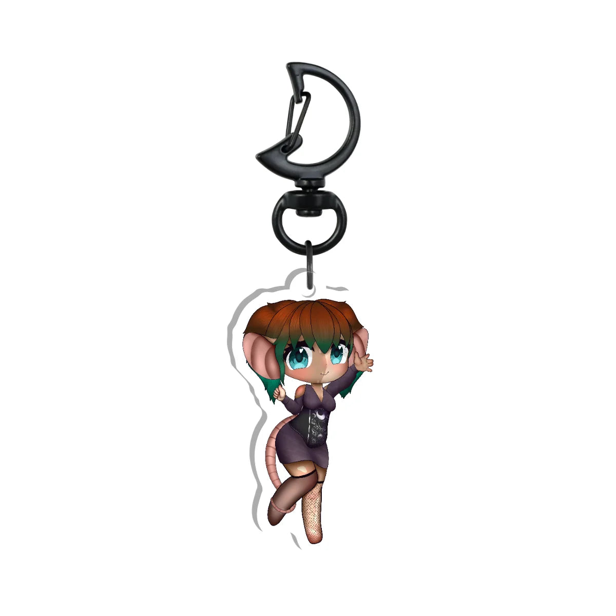 jerrieberrie "Wave" Keychain