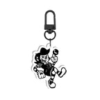 Bittles "Sharp Grin" Double-Sided Keychain