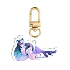 Mimi "Layin' Around" Keychain
