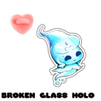 Wolvenmoonshadow "Water Sprite" Holographic Acrylic Pin