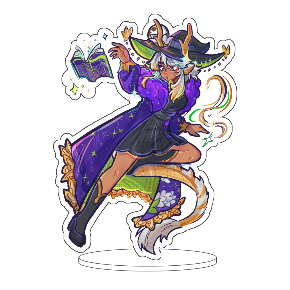 lily_starchaser "Spell Caster" Acrylic Standee