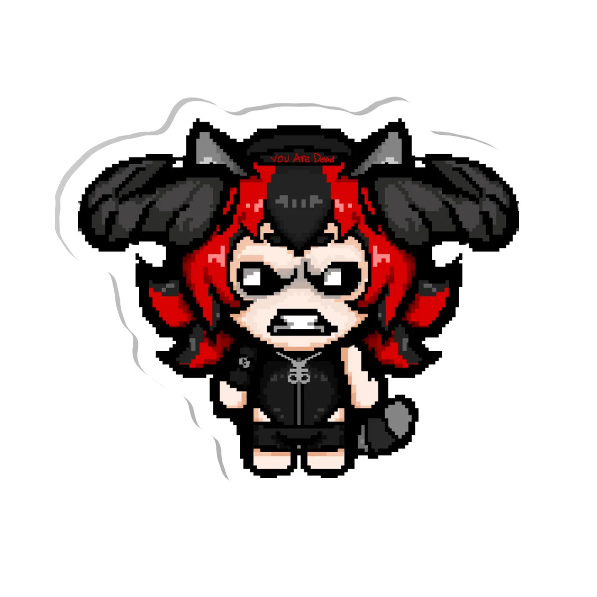 Gothic Gumi Acrylic Pin