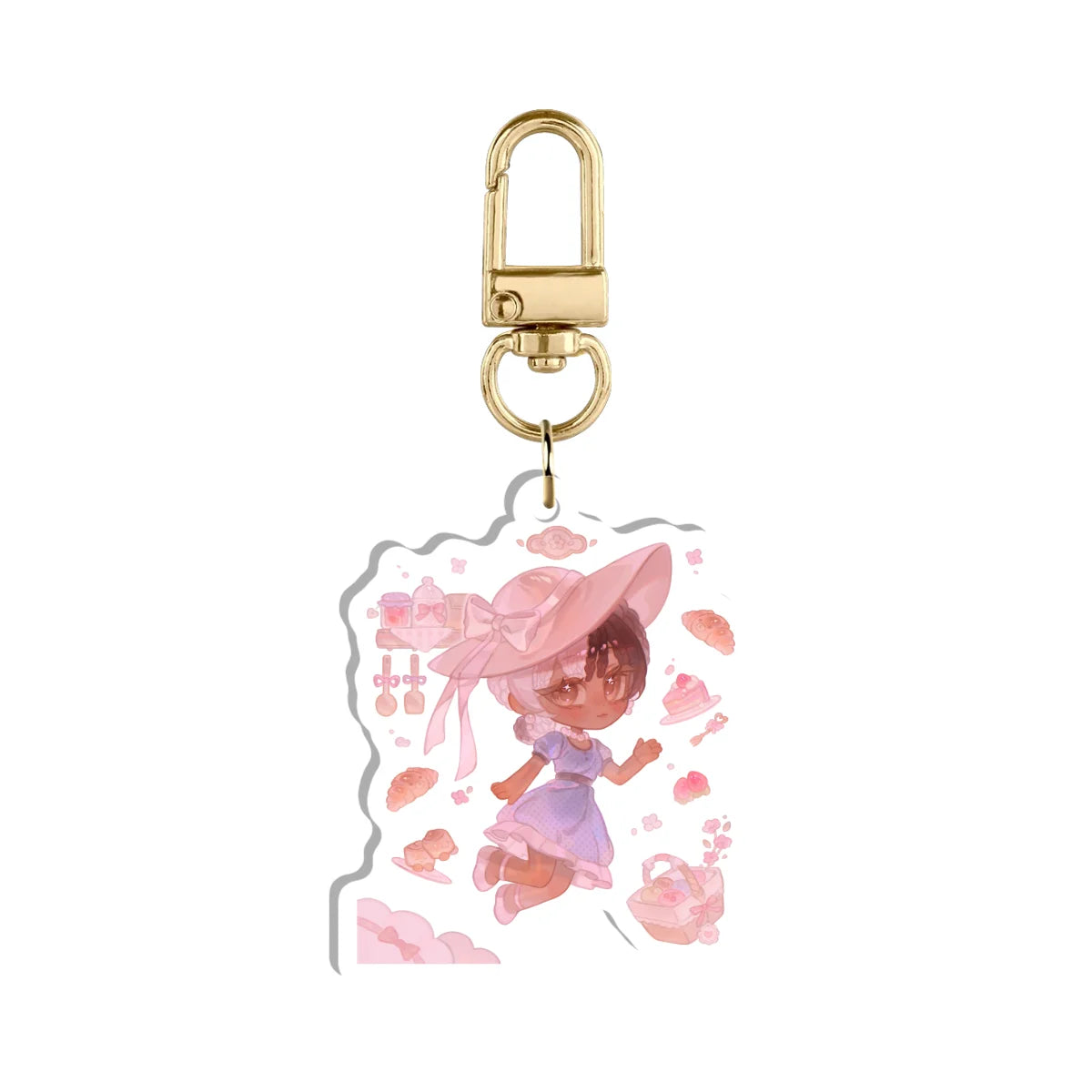 Vintage Luna "Cozy" Keychain