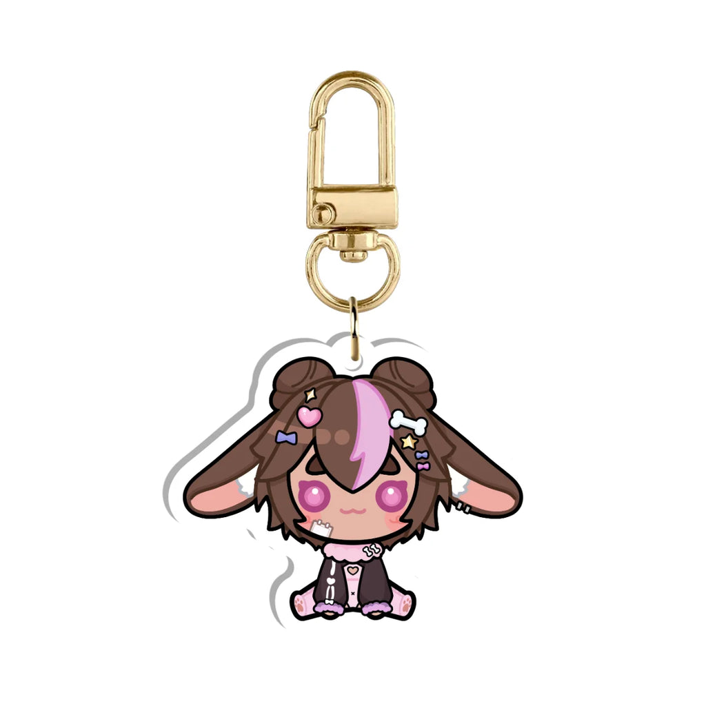 TiramisuBunny "Smol" Keychain