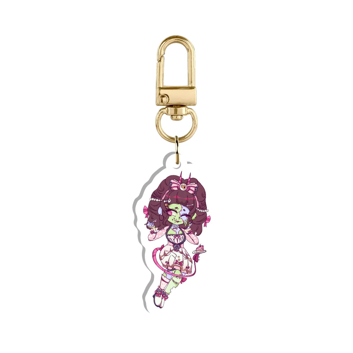 Zoni Bishi "Lavender Tasting" Keychain