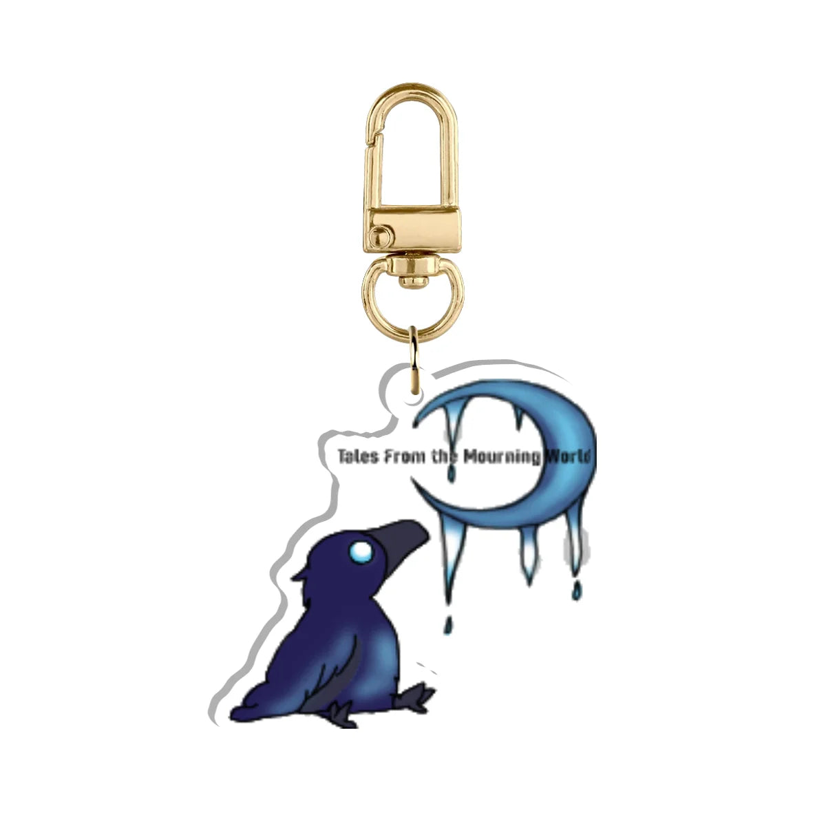 CuriousCorvus.EXE "Most Curious" Keychain