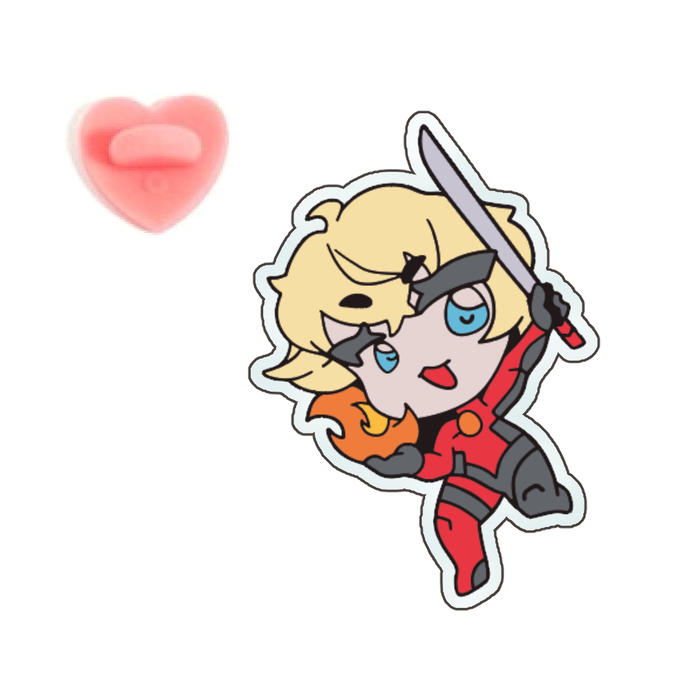 Prometheus "JJ Star" Acrylic Pin