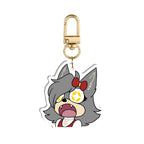 Lunar T. Wolf "Sparkle" Keychain
