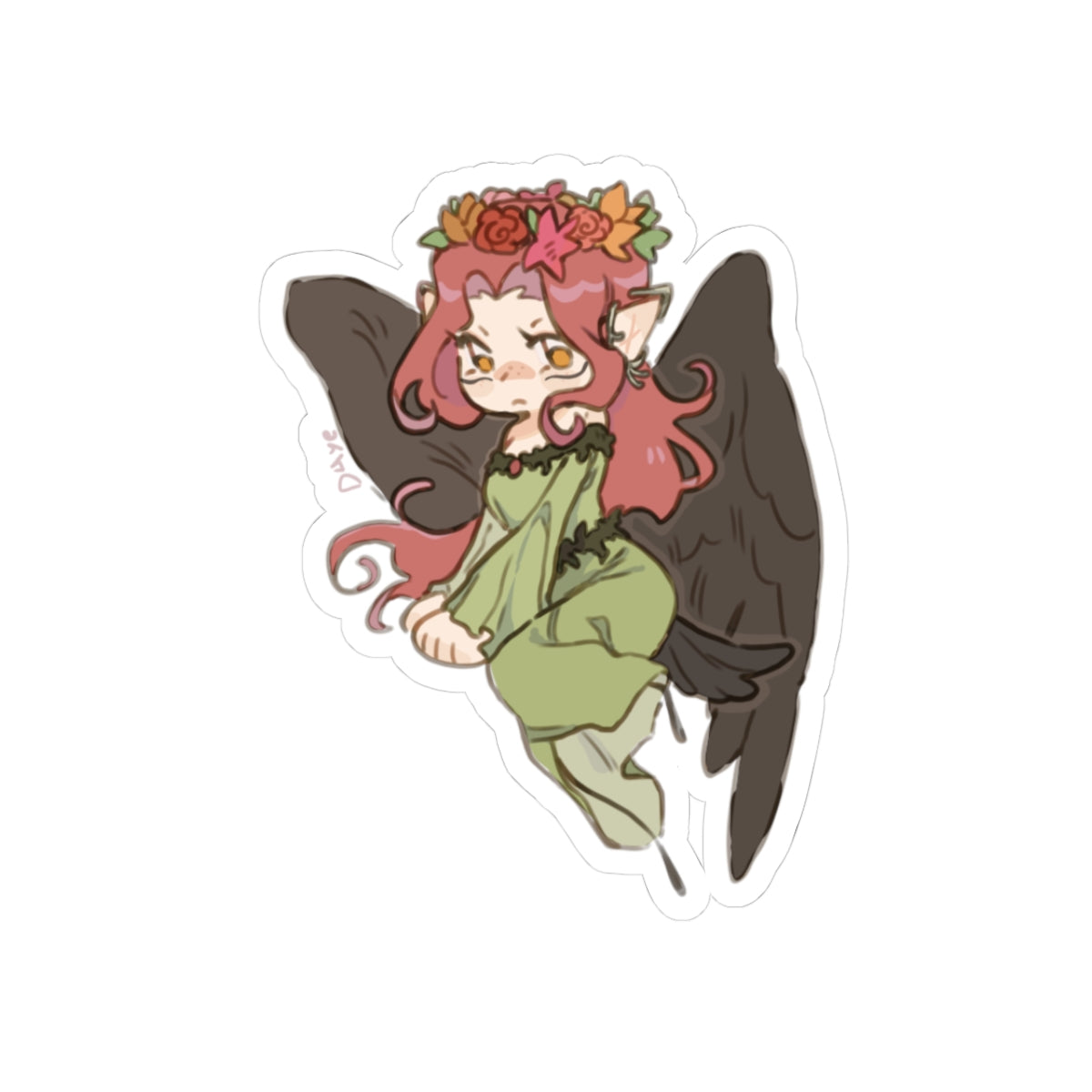RavensnTeacups "Patience" Sticker
