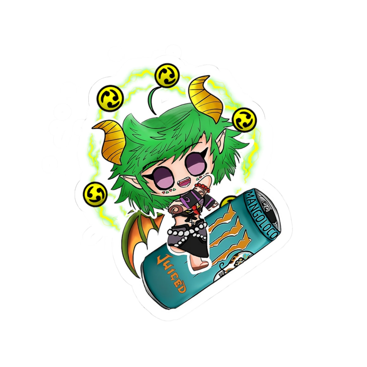 Gearsy "Radioactive Ride" Sticker