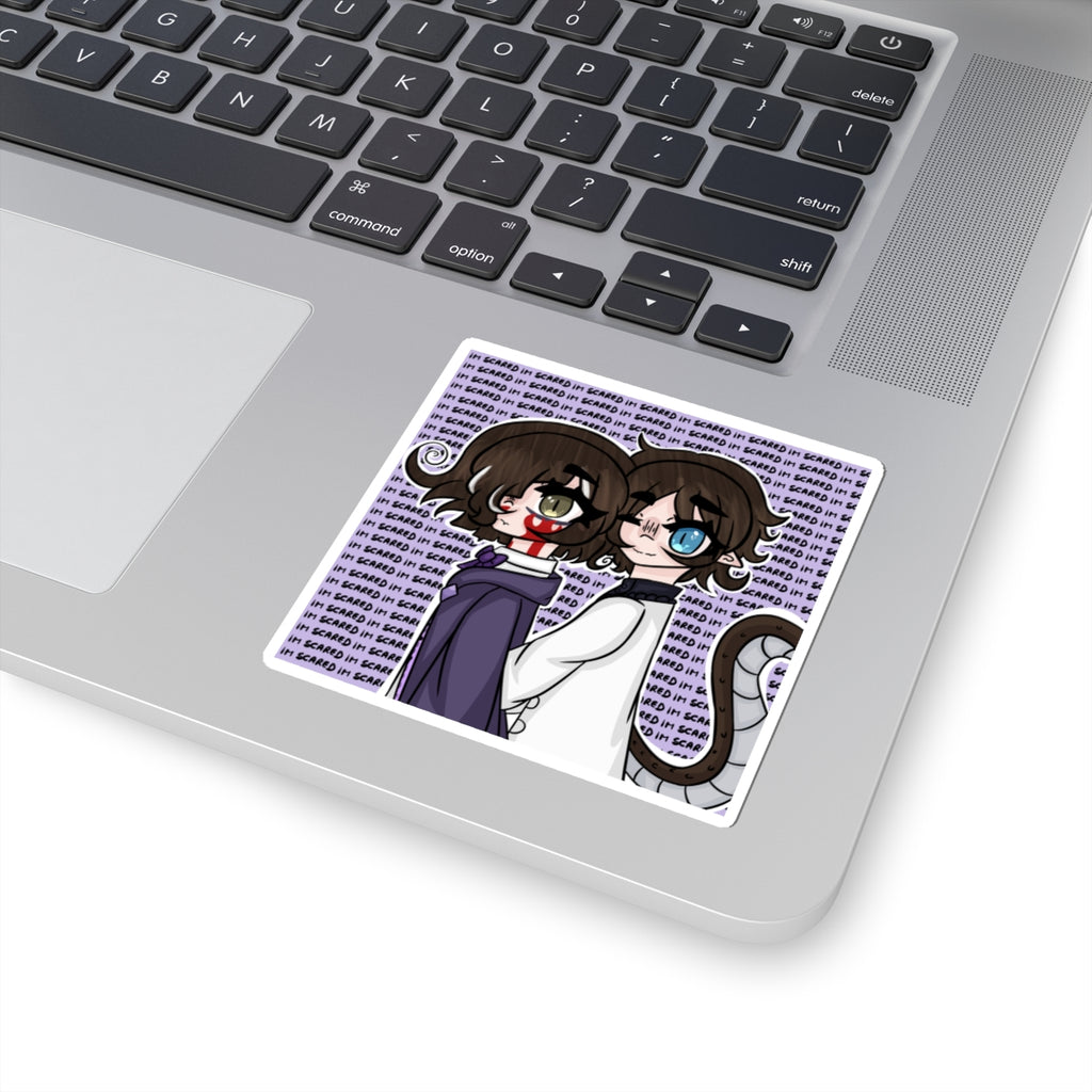Renée Lysobore "I'm Scared" Sticker