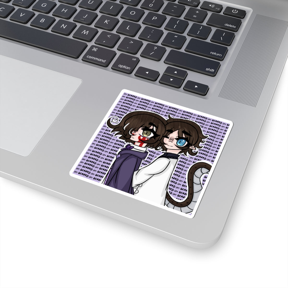 Renée Lysobore "I'm Scared" Sticker