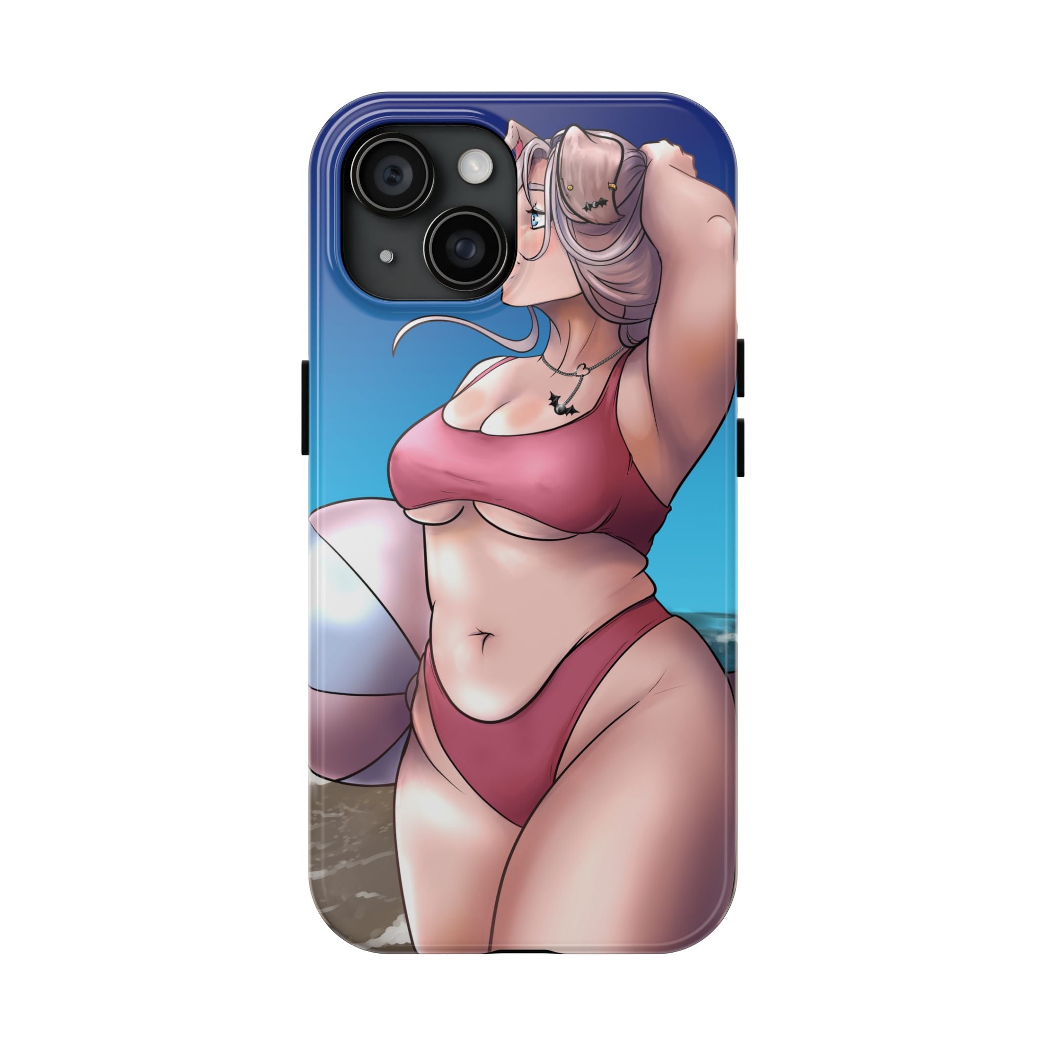 Luna Rainn "Beach Pup" Tough Phone Case
