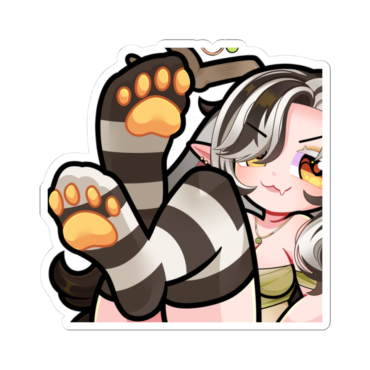 Yolkiee "Toe Beans" Sticker