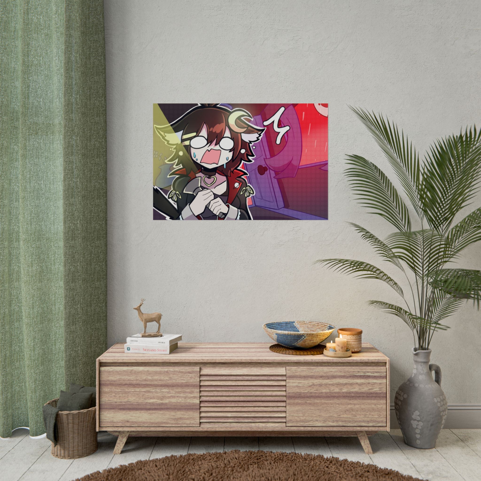 Moonlitte "Spooked" Poster