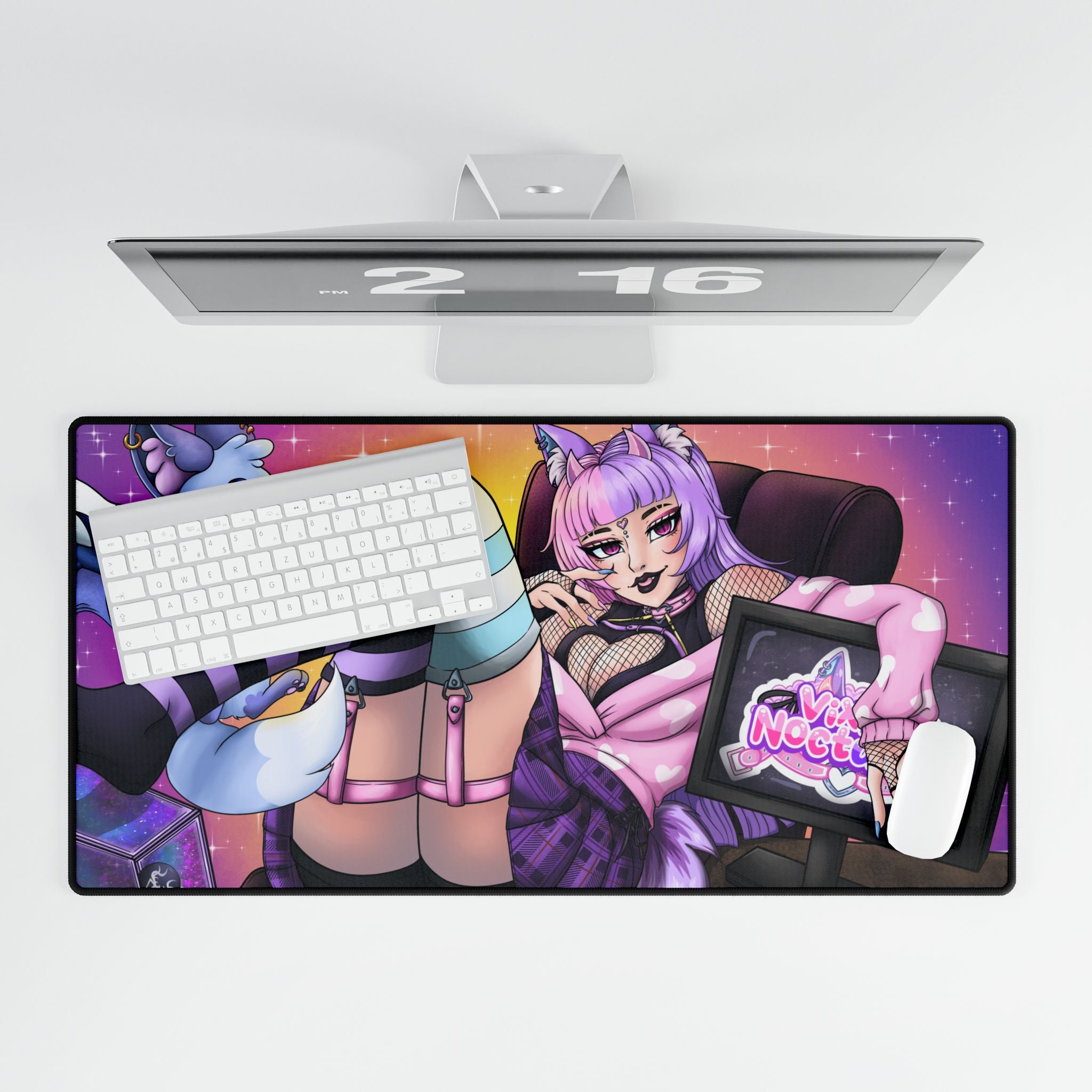 vixxievt "Relaxing" XL Plus Desk Mat