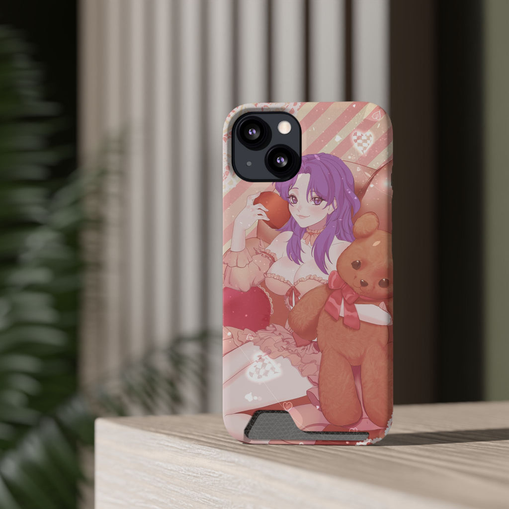 Angelica Phone Case With Card Holder