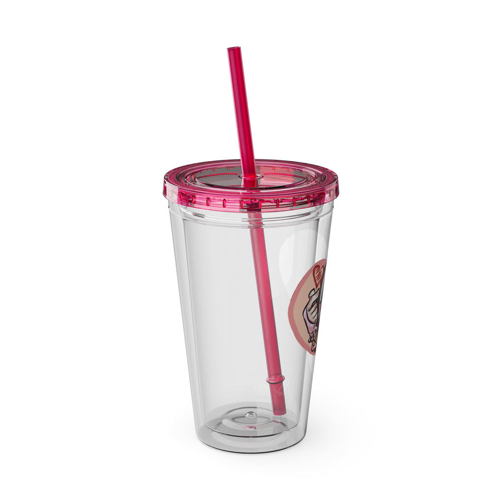 Vatsun Kabuki "Hearts~" Acrylic Tumbler