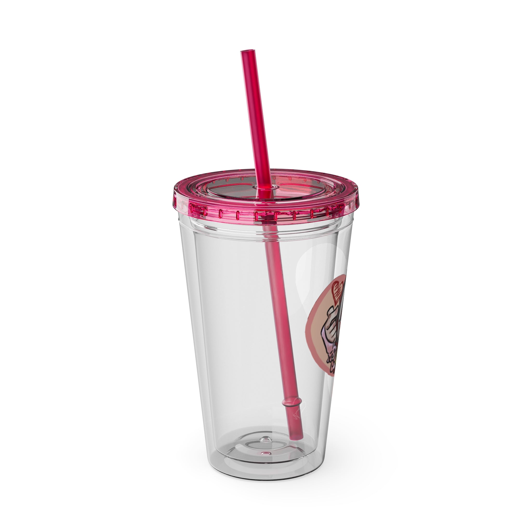 Vatsun Kabuki "Hearts~" Acrylic Tumbler