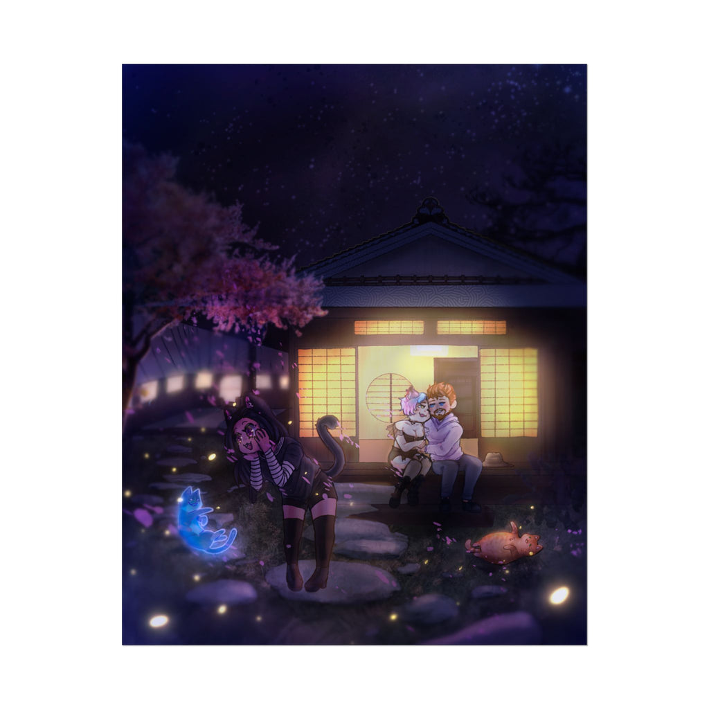 Firejemz "Cozy Night" Poster