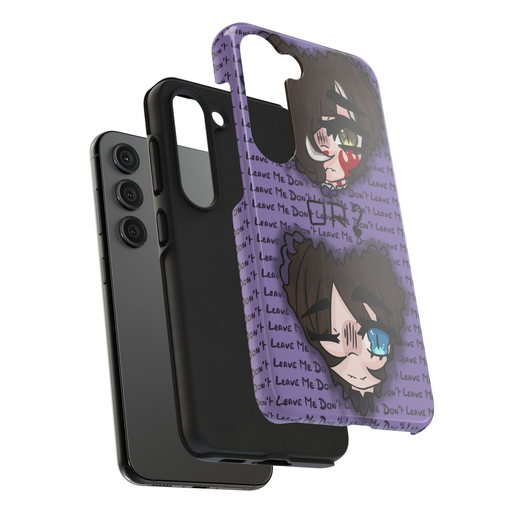 Renée Lysobore "Me or Them" Phone Case