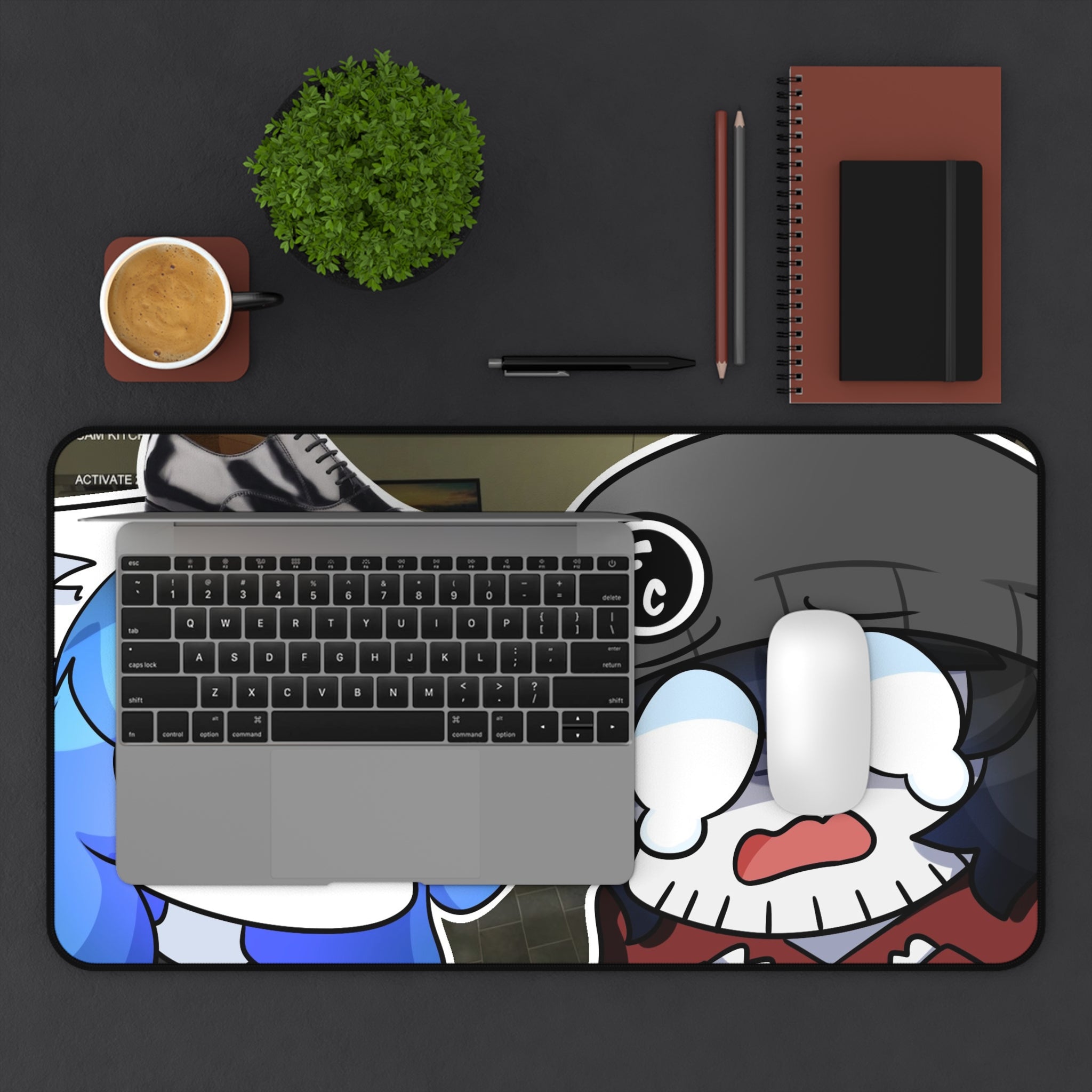 Observation Duty Yuki Desk Mat