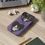 Renée Lysobore "Me or Them" Phone Case