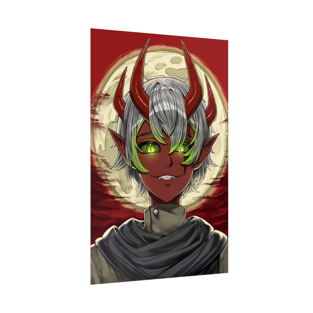 LooneyMoonDemon "Bloodmoon" Poster
