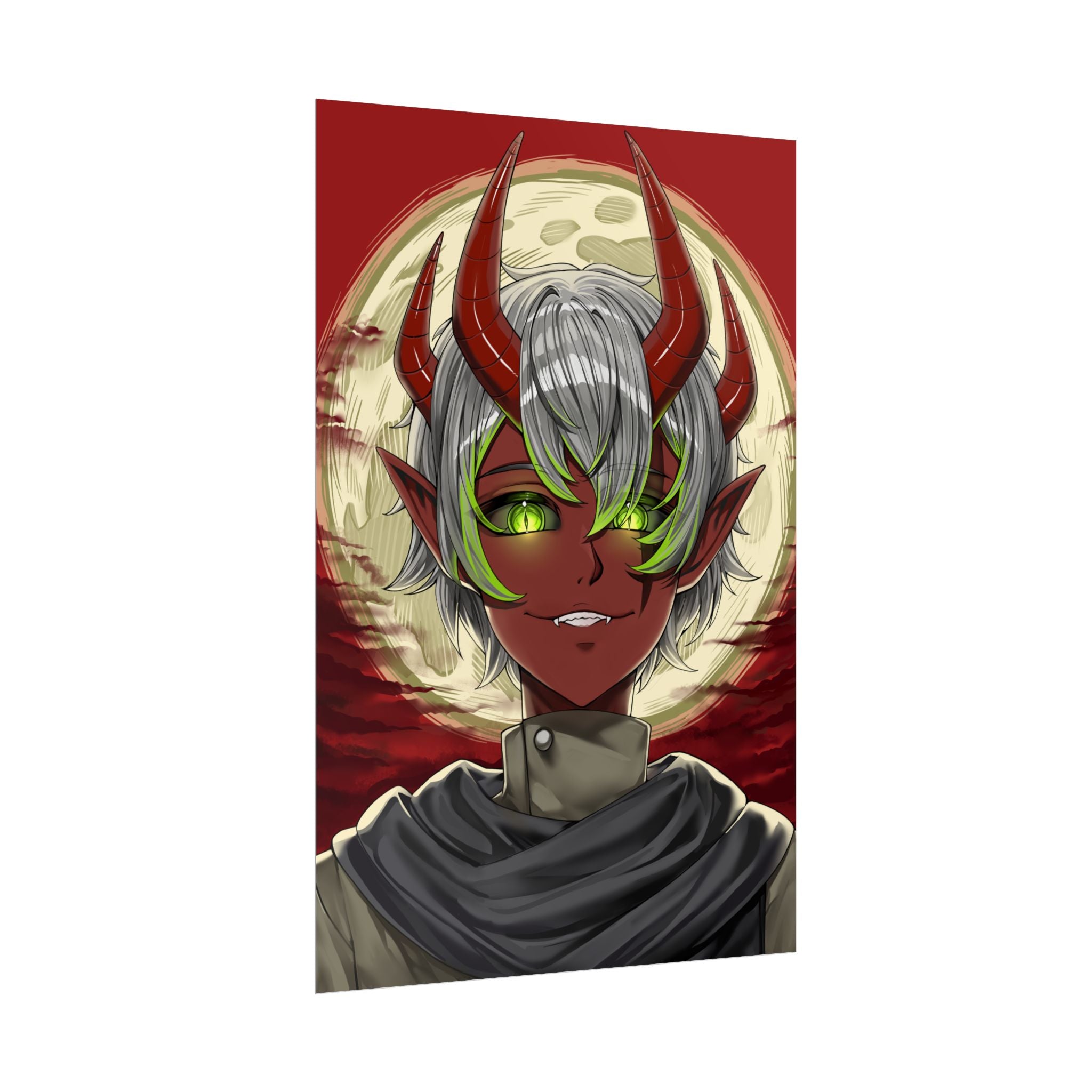 LooneyMoonDemon "Bloodmoon" Poster
