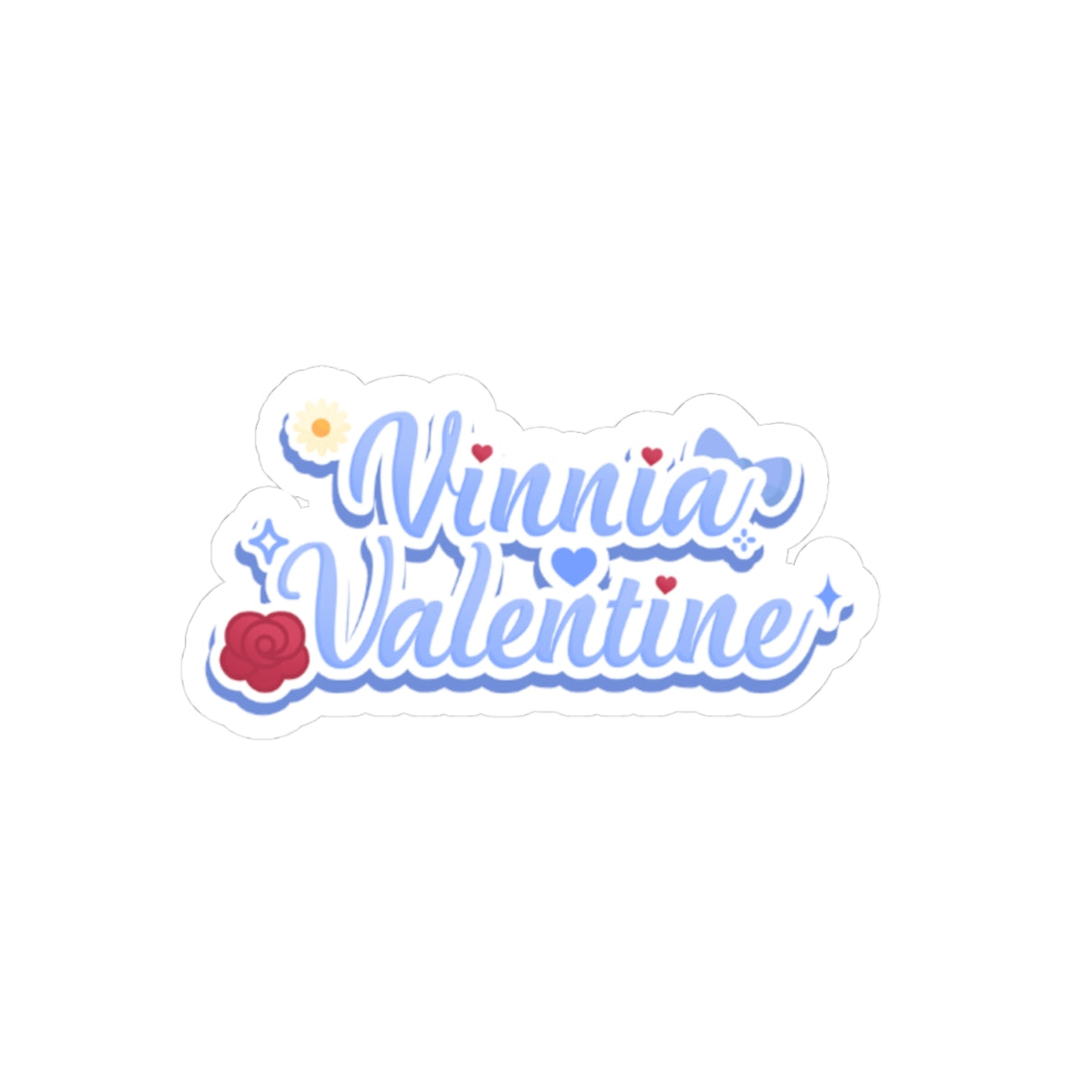 Vinnia Valentine "Logo" Sticker
