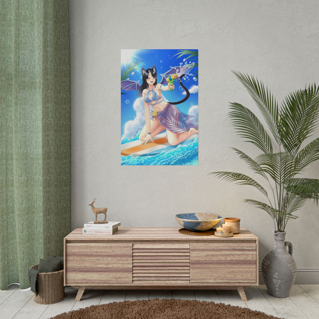 Starry Bean "Cold Splash" Poster
