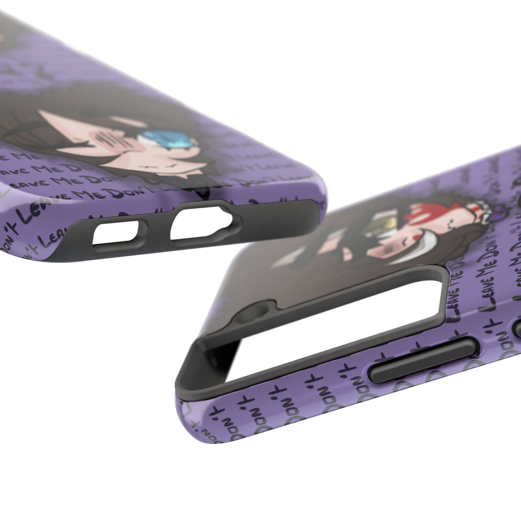Renée Lysobore "Me or Them" Phone Case