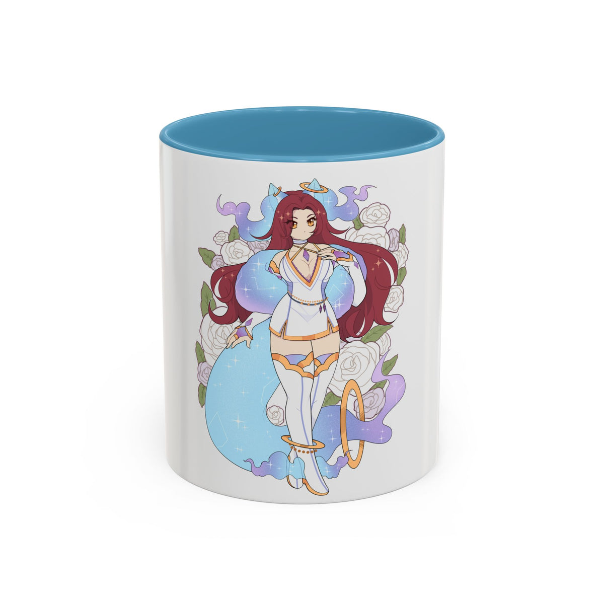 bluenovavtuber "Flowers" Mug