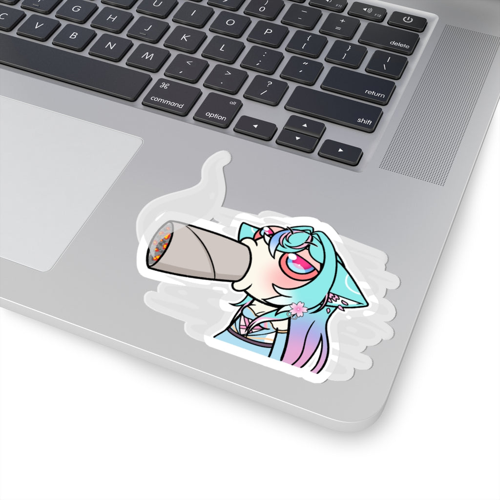 Eggie Weggie "Smoking" Sticker