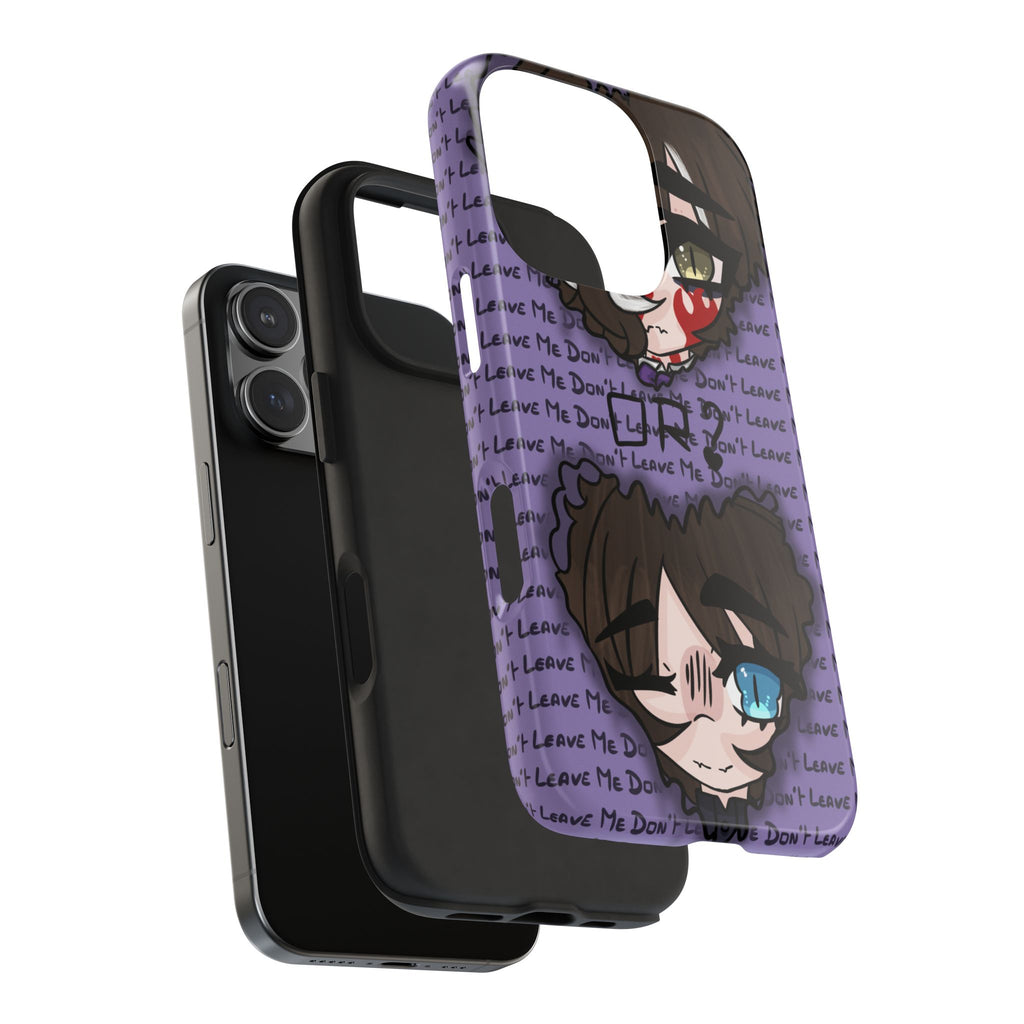 Renée Lysobore "Me or Them" Phone Case