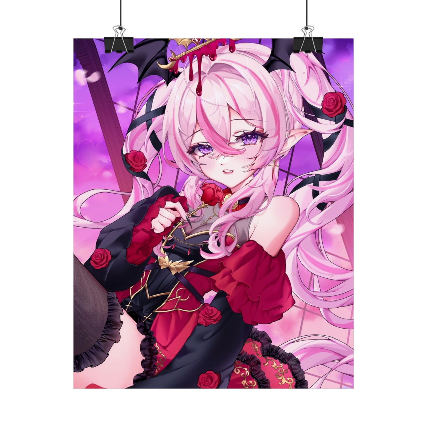 Purple Moon Nyxie Poster