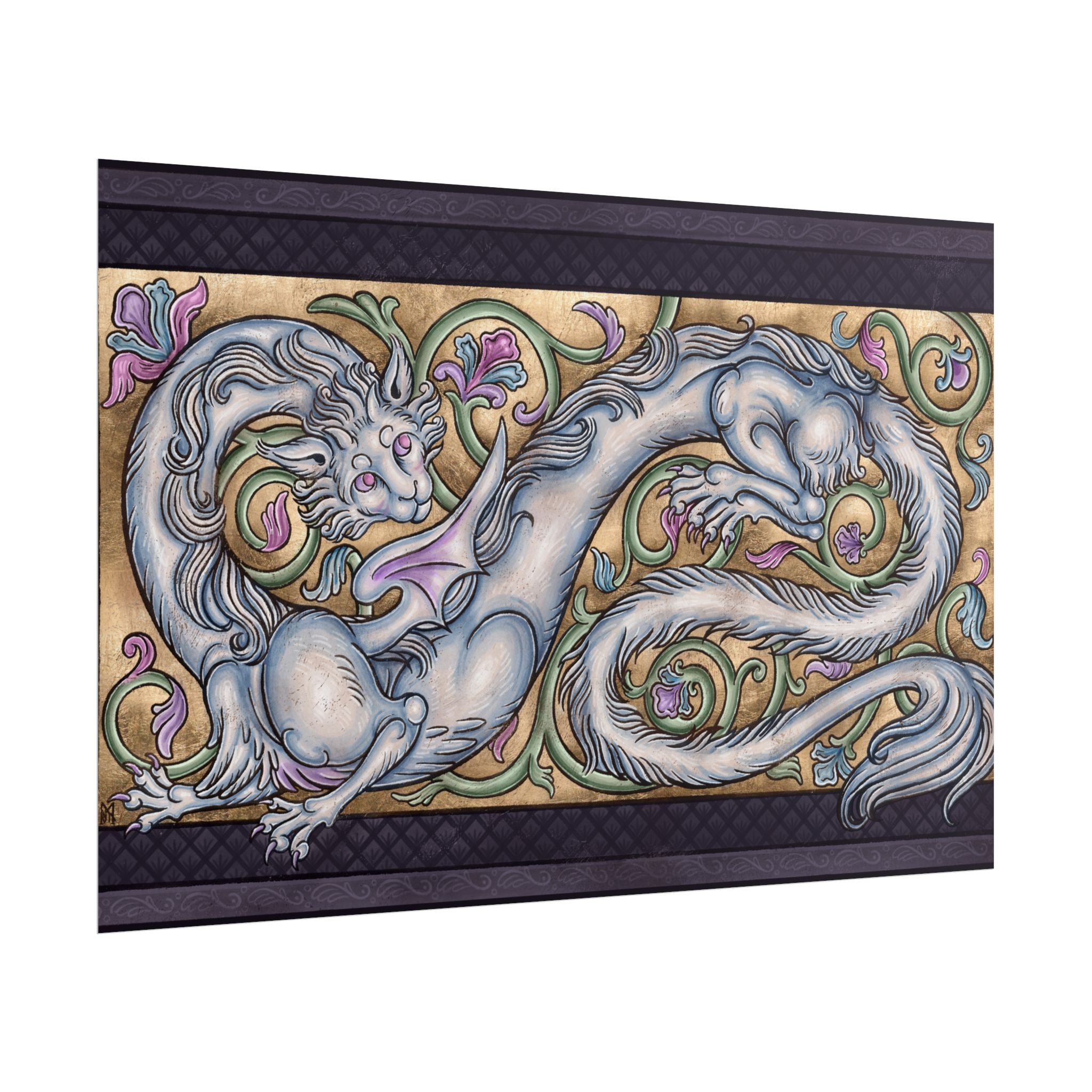nekowomai "Dragon Spread" Poster
