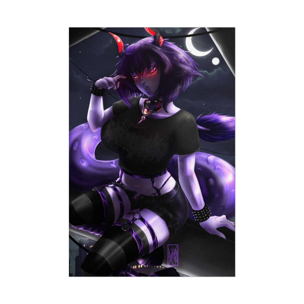 minatiaxiv "Full Moon" Poster
