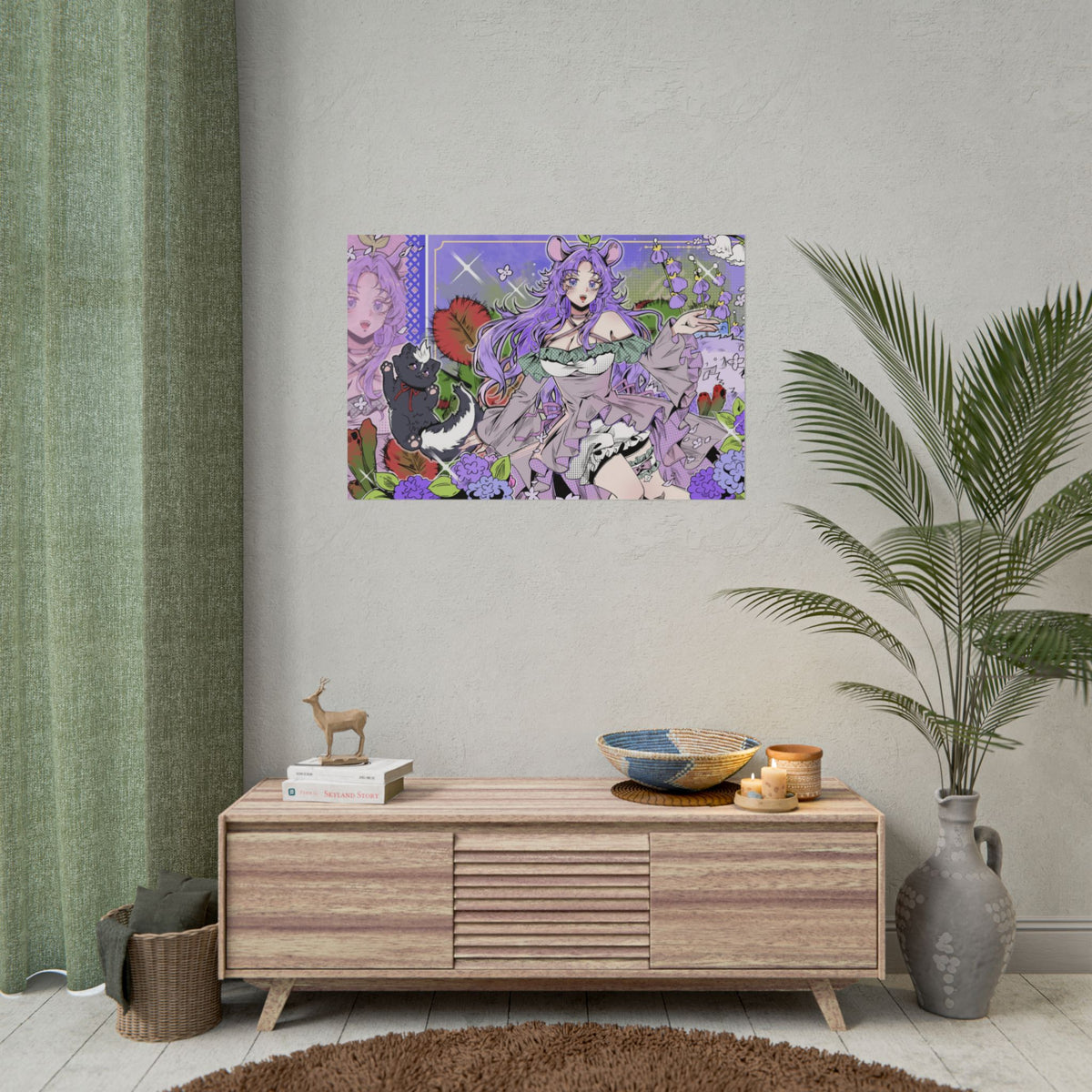 VerbenaVT "Stylized Garden" Poster