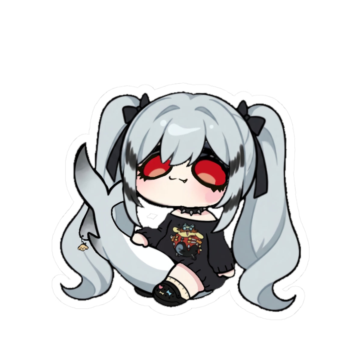 mimibitter "Tail Sit" Sticker