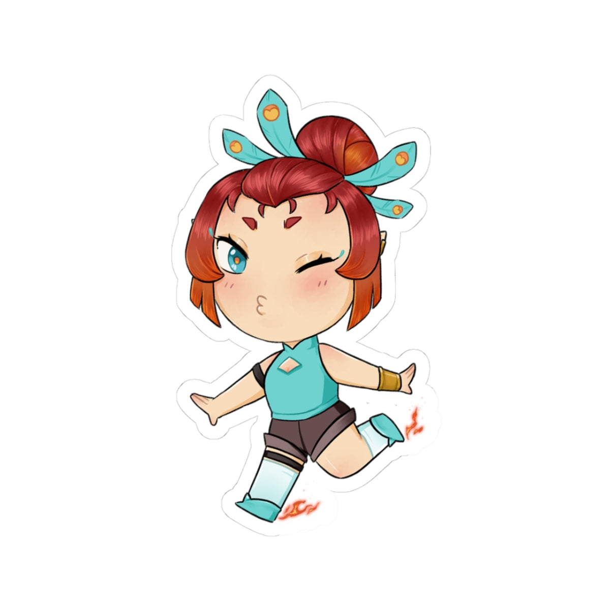 Pheonix Kadi "Strollin'" Sticker